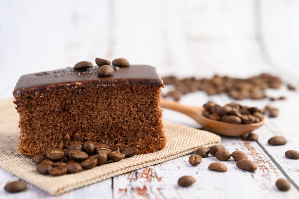 Bolo de Café com Chocolate