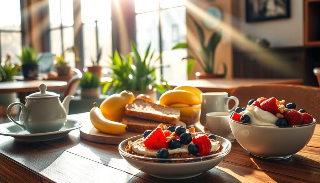 café da manhã saudavel
