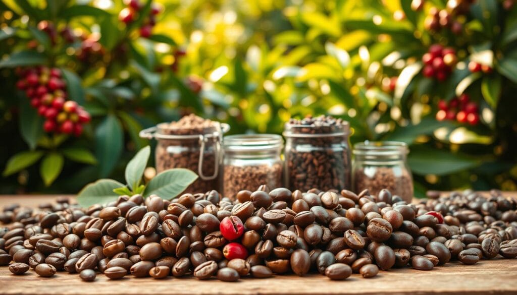 quantos tipos de café existem no brasil